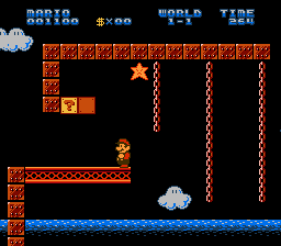 Super Mario Bros - Love and Star Screenshot 1
